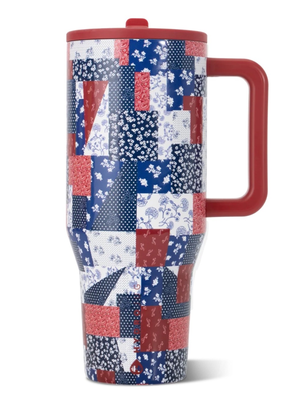 NIB Quilted Americana 32 oz Traveler by Hydrojug-new in box, never opened